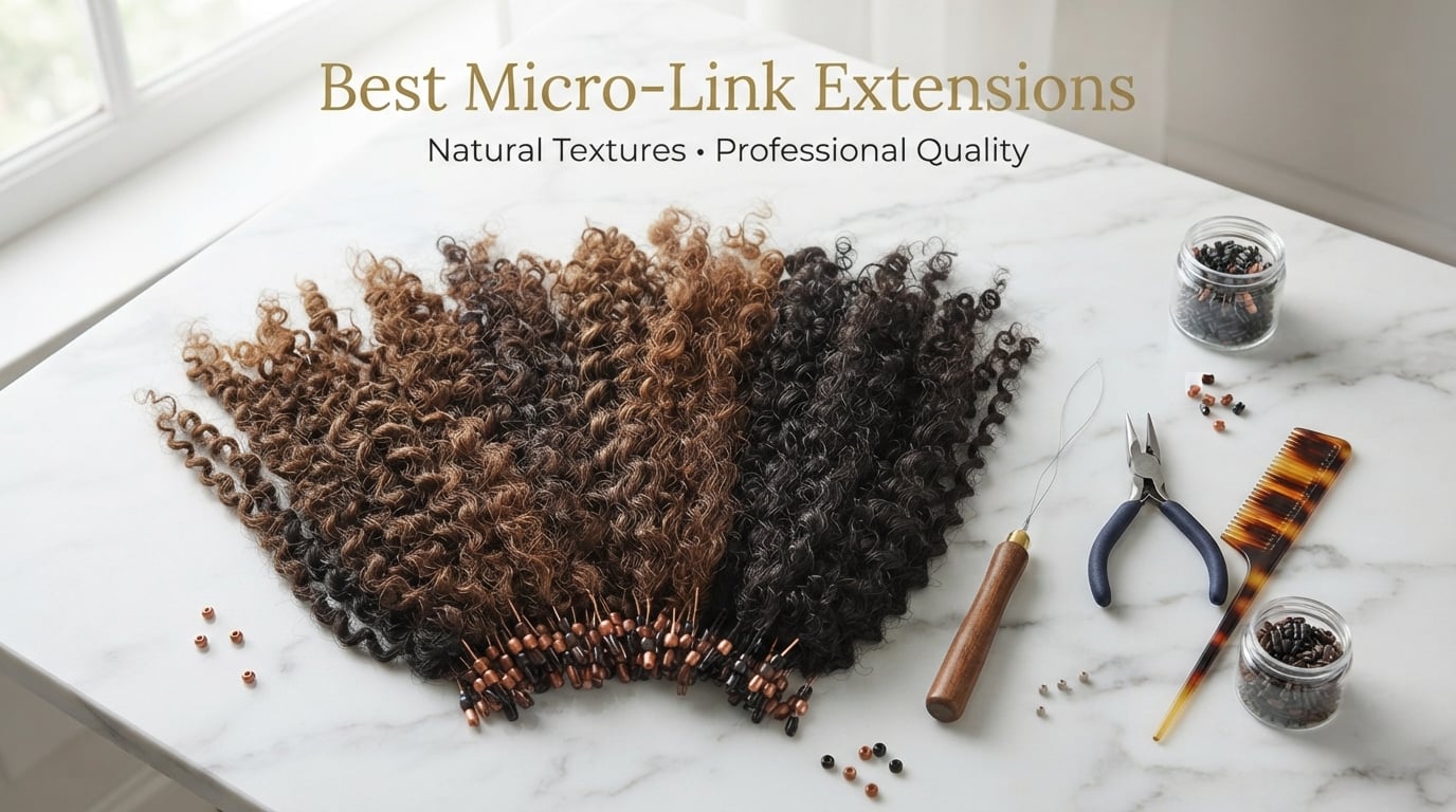 Best Micro-Link Hair Extensions for Natural Hair