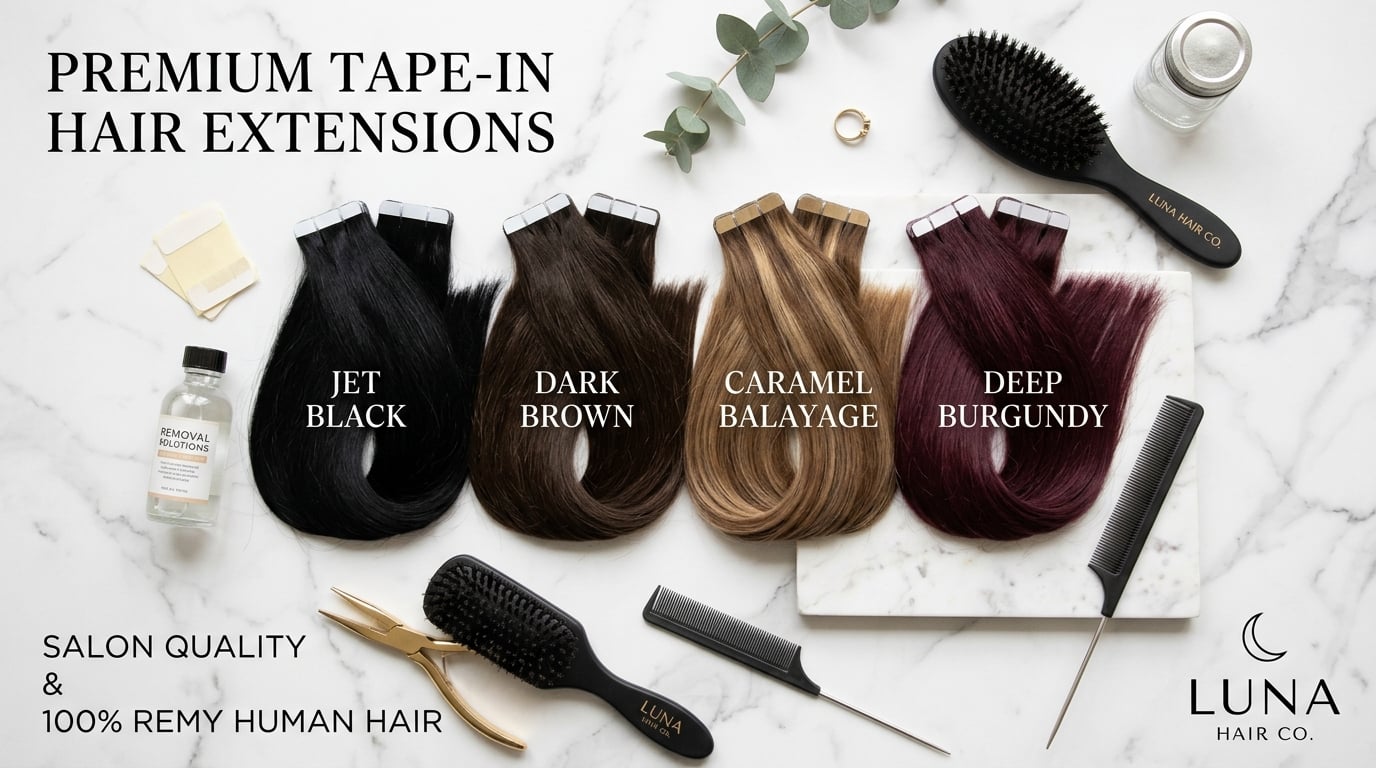Best Tape-In Hair Extensions for Thick Hair