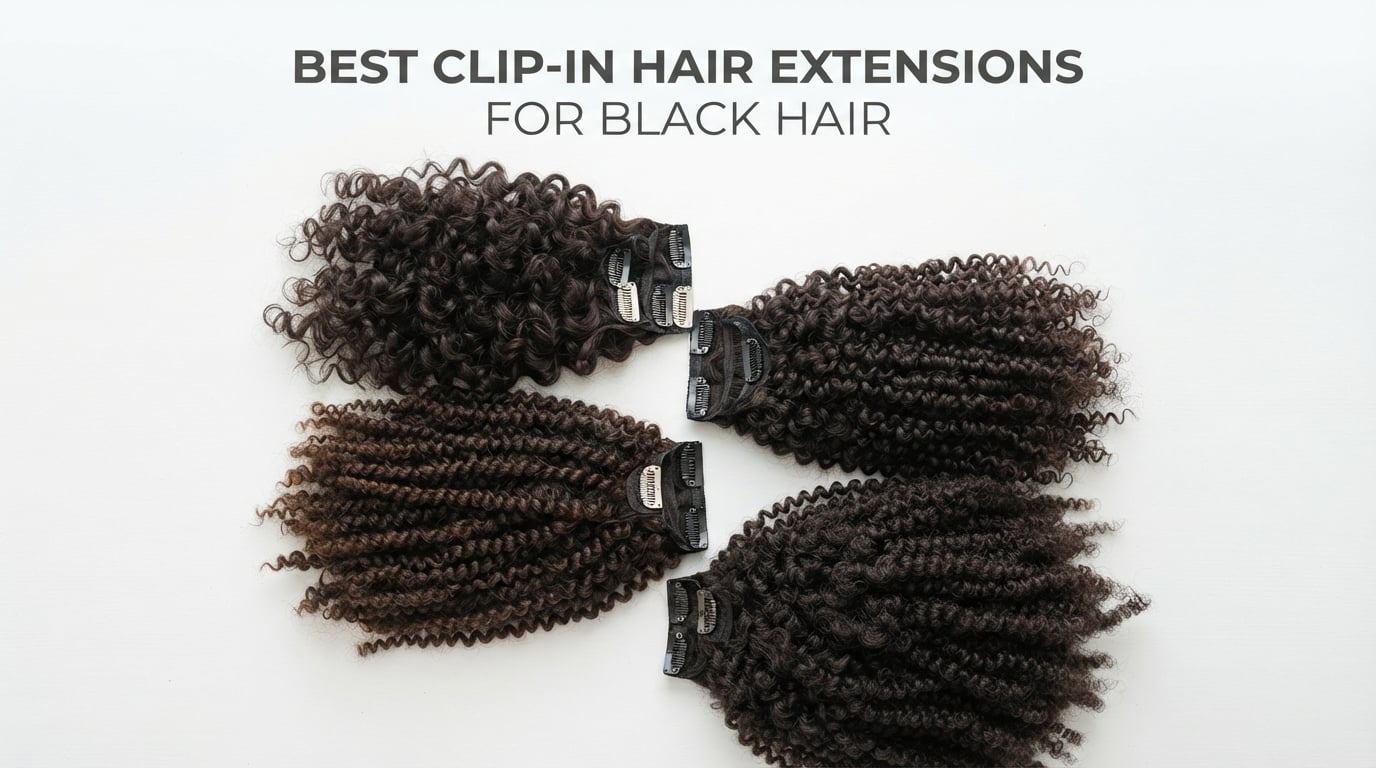 Best Clip-In Hair Extensions for Black Hair