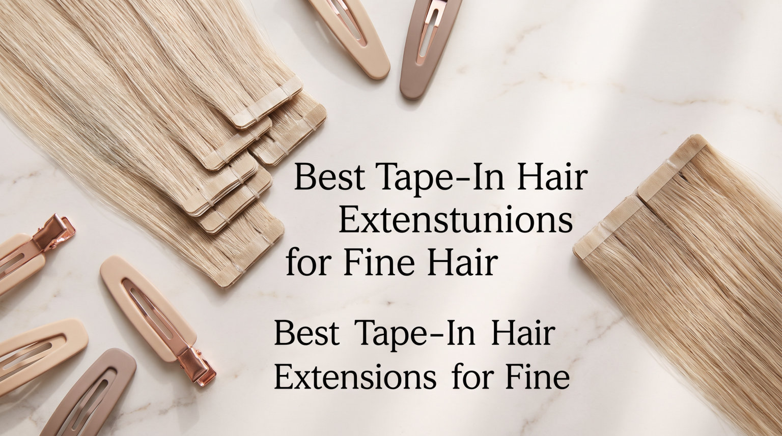 Best Tape-In Hair Extensions for Fine Hair