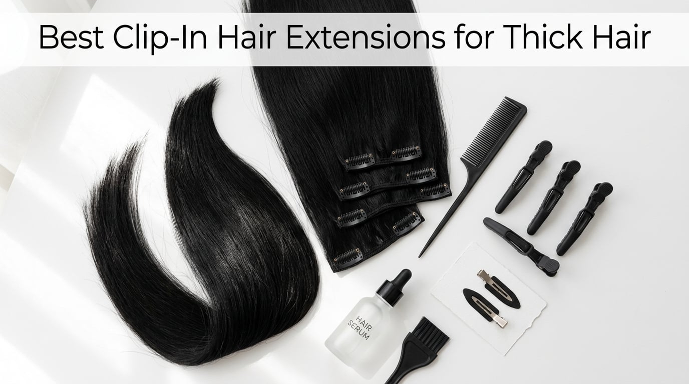 Best Clip-In Hair Extensions for Thick Hair