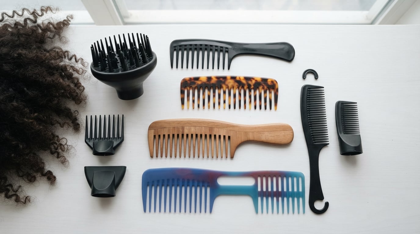 Best Wide-Tooth Comb Attachments for Coily Hair