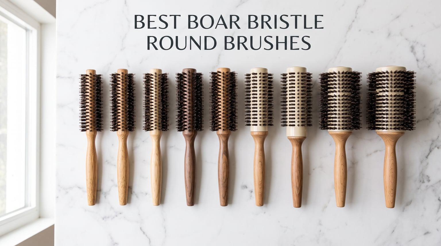 Best Boar Bristle Round Brushes for Smooth Blowouts