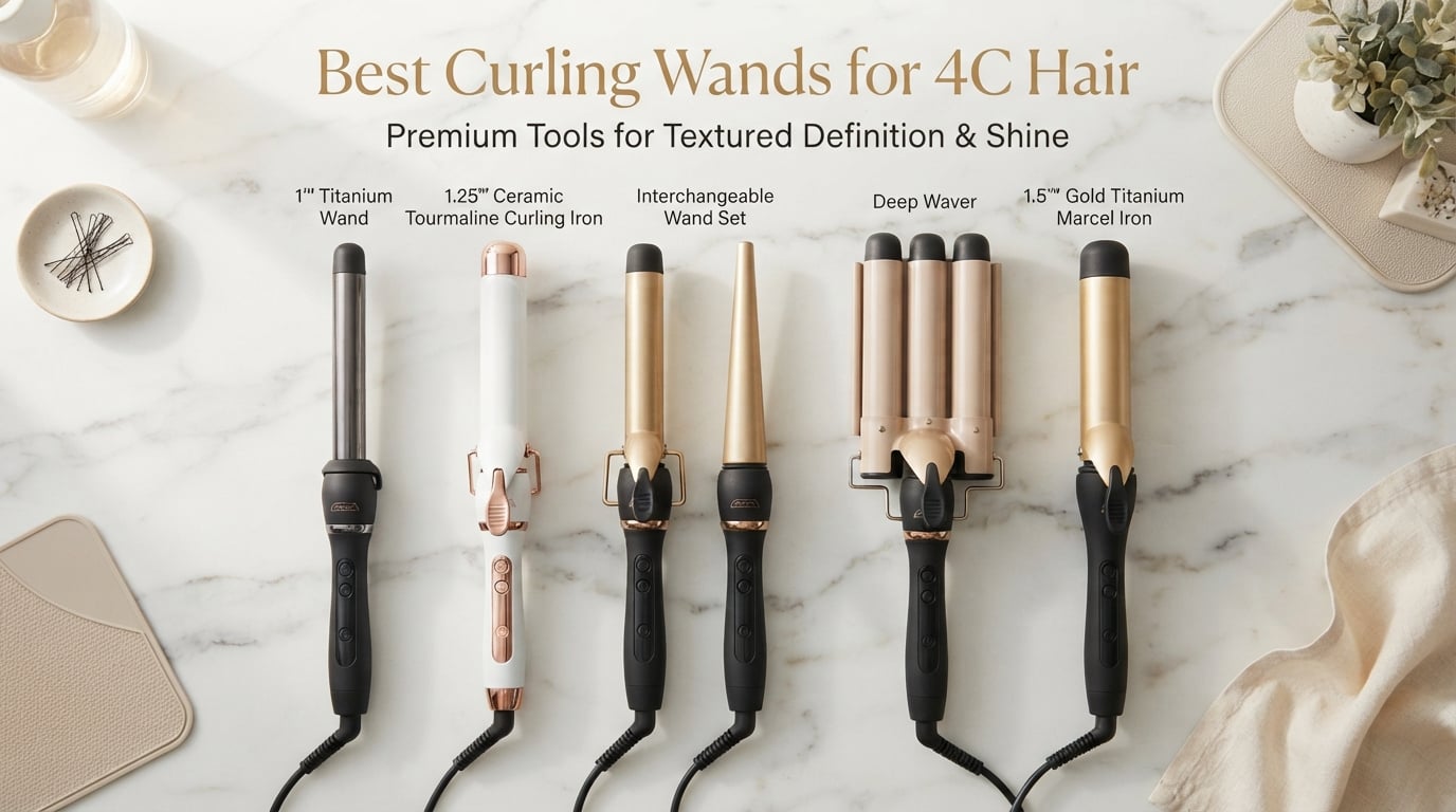 Best Curling Wands for 4C Hair