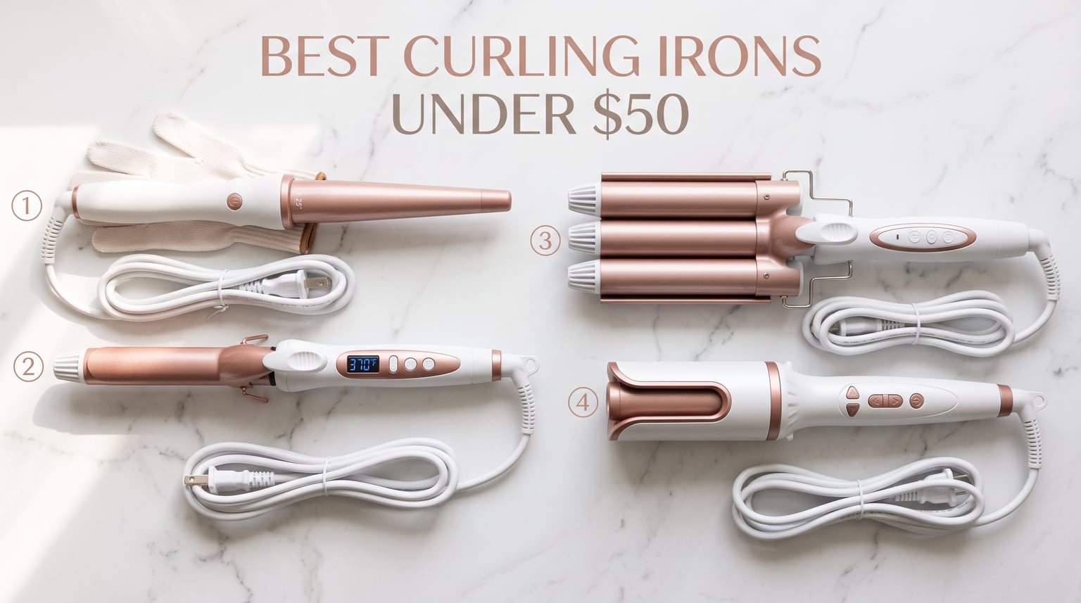 Best Curling Irons Under $50 for Budget Shoppers