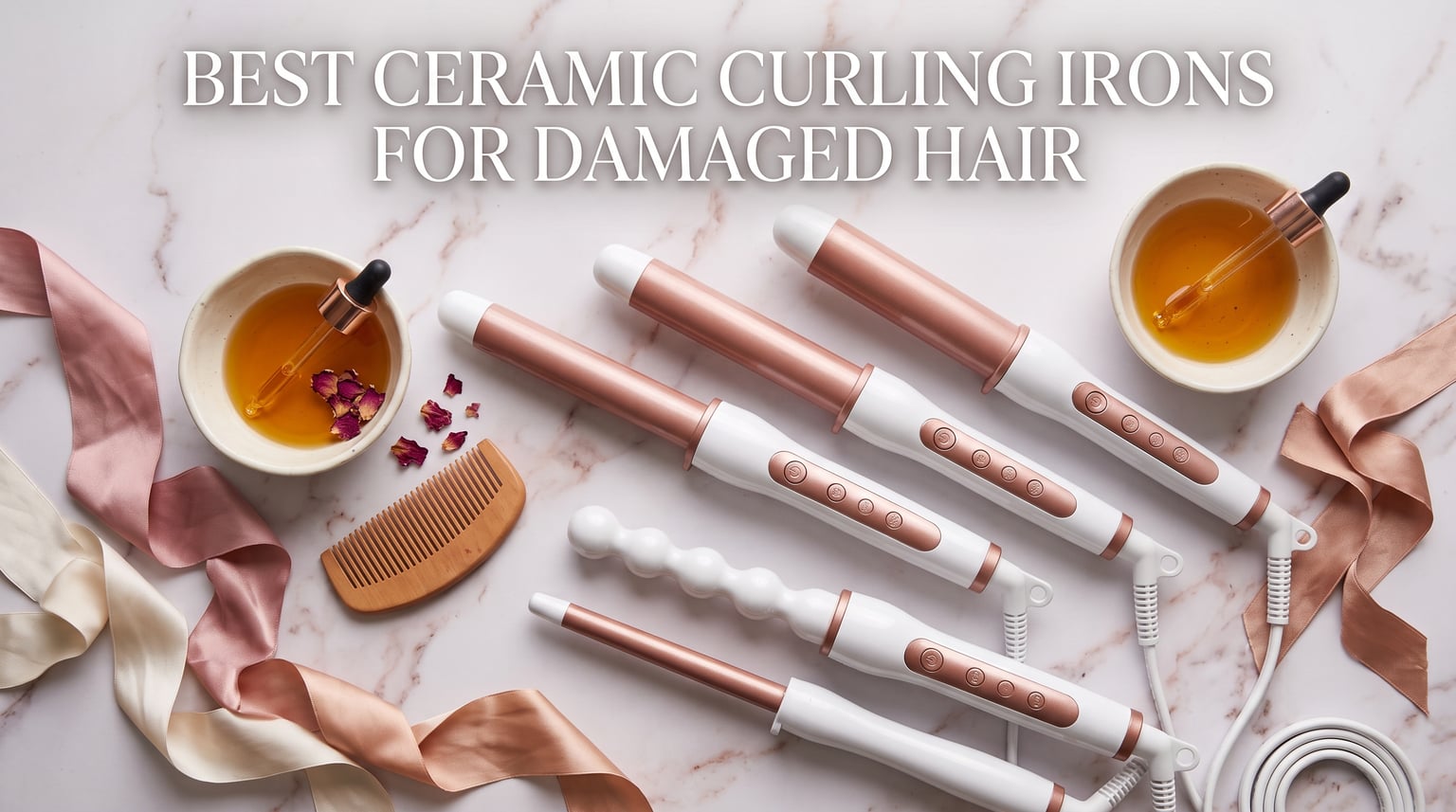 Best Ceramic Curling Irons for Damaged Hair