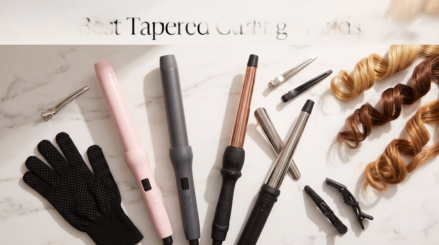 Best Tapered Curling Wands for Natural-Looking Curls