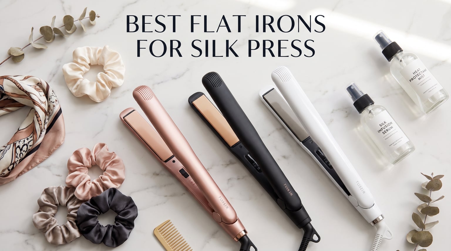 Best Flat Irons for Silk Press at Home