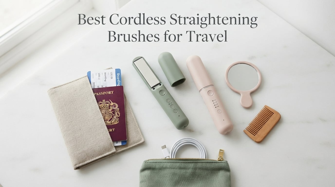 Best Cordless Straightening Brushes for Travel