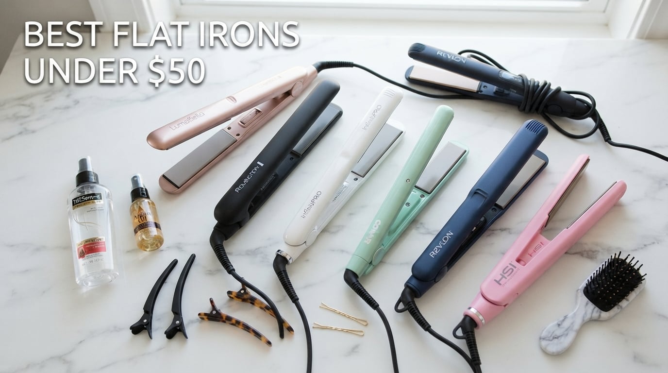 Best Flat Irons Under $50 for Budget Shoppers