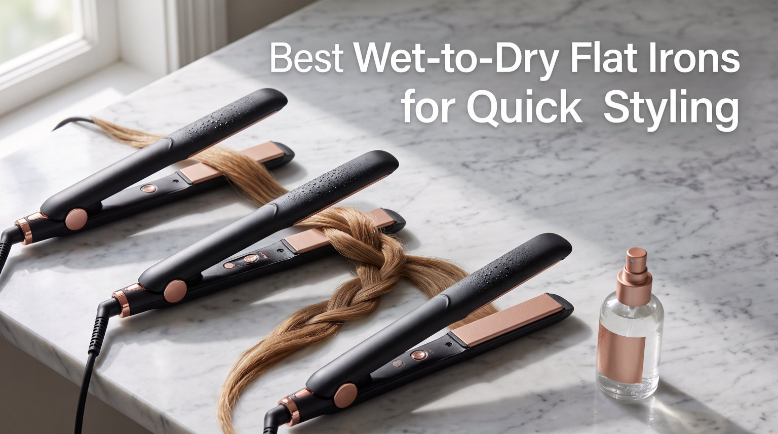 Best Wet-to-Dry Flat Irons for Quick Styling