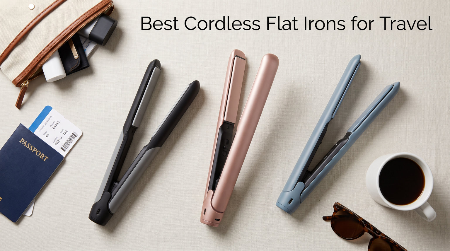 Best Cordless Flat Irons for Travel