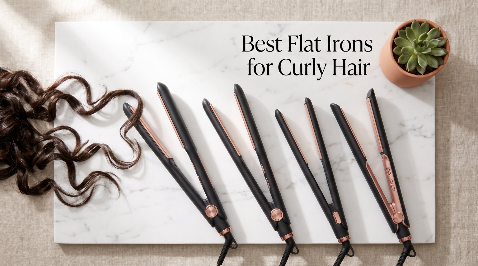 Best Flat Irons for Curly Hair