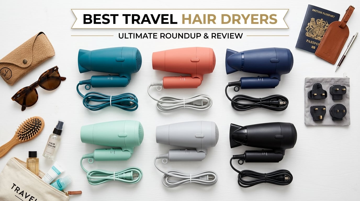 Best Travel Hair Dryers with Dual Voltage
