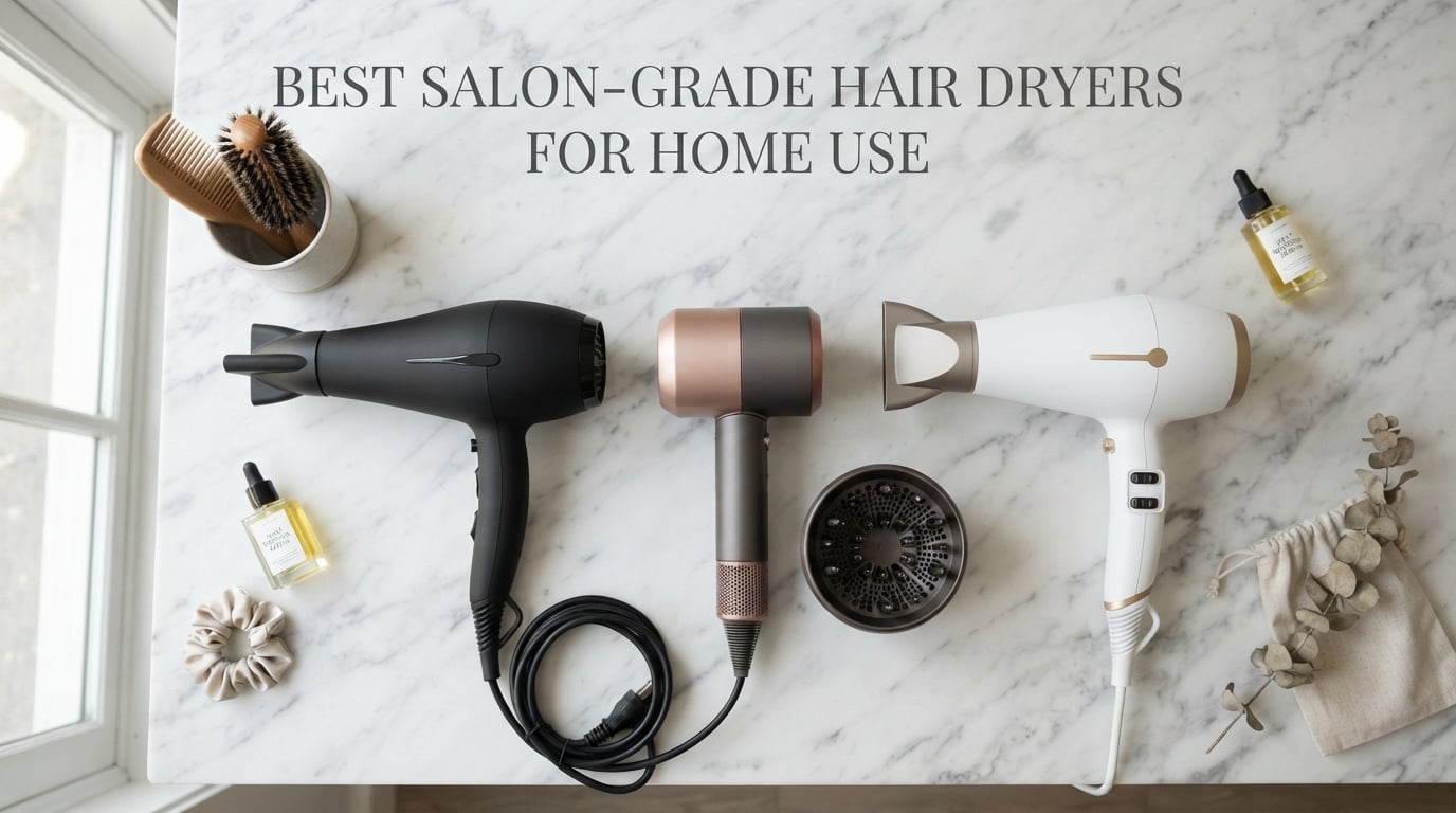 Best Salon-Grade Hair Dryers for Home Use