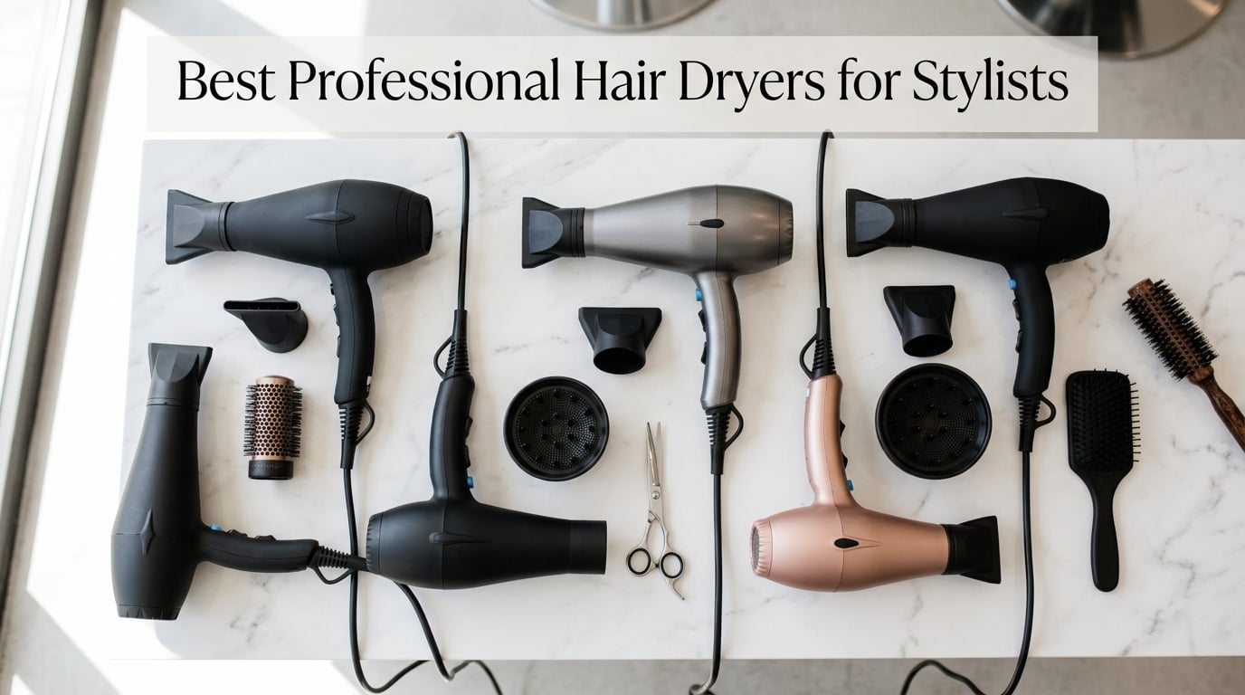 Best Professional Hair Dryers for Stylists