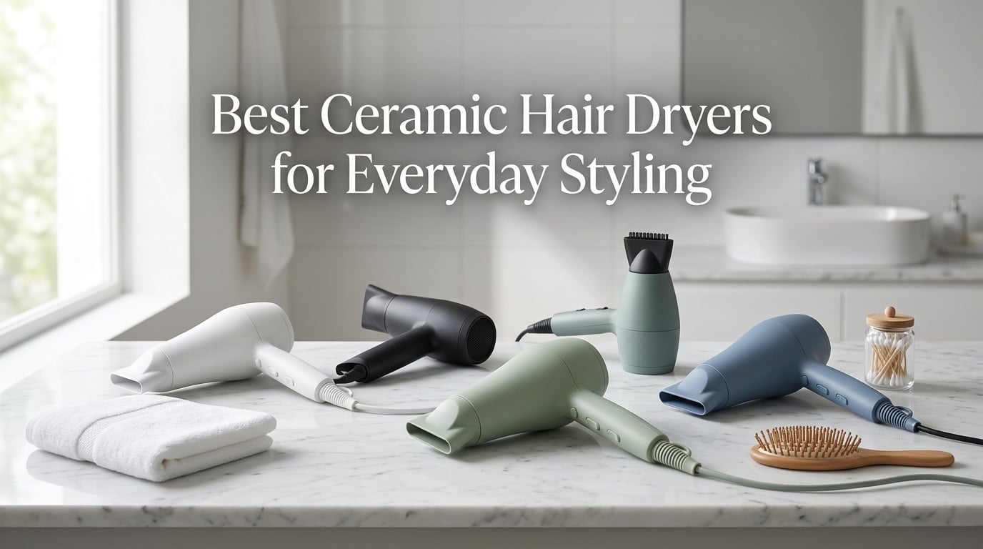 Best Ceramic Hair Dryers for Everyday Styling