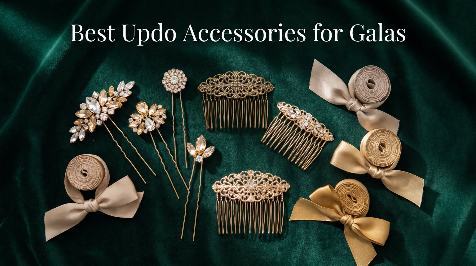 Best Updo Accessories for Galas