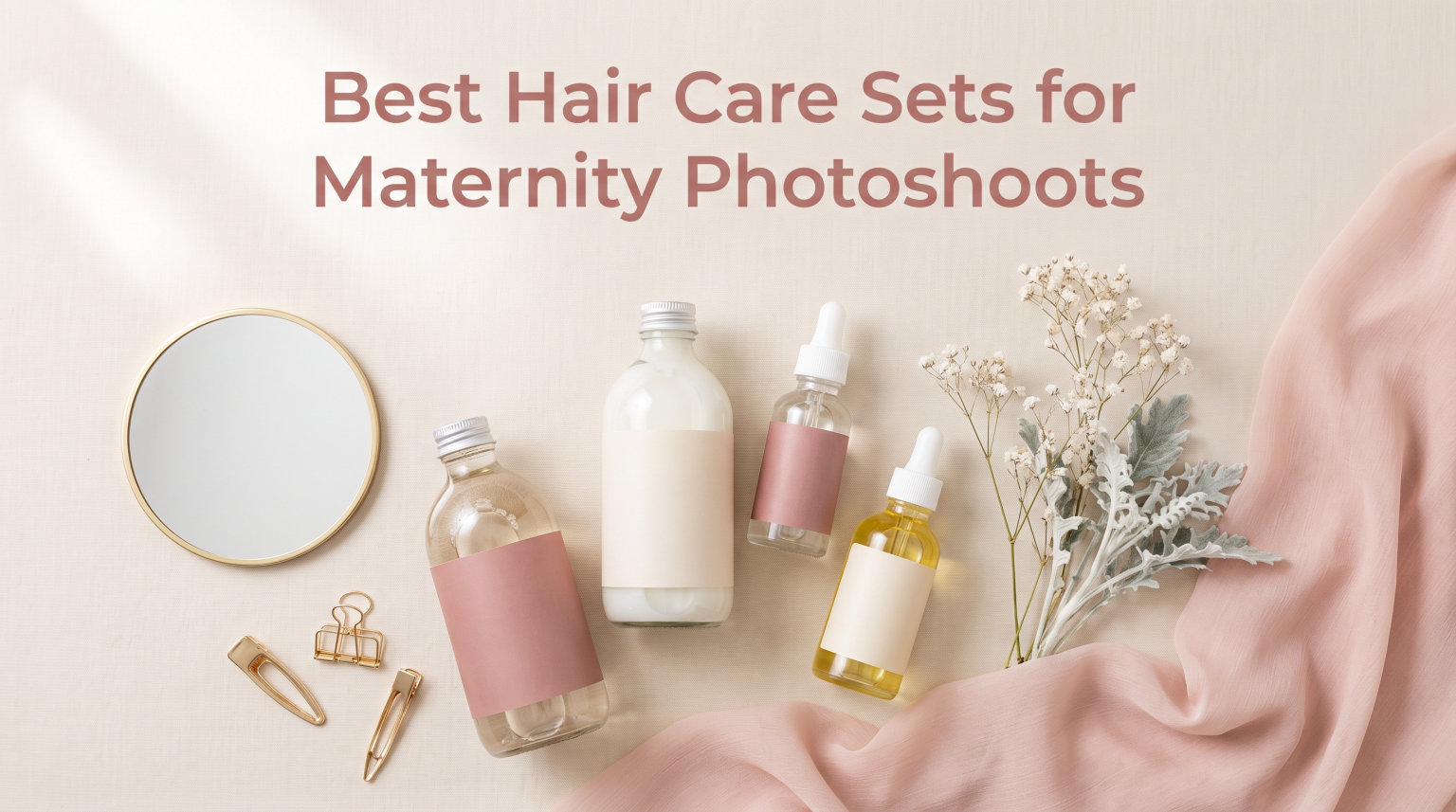 Best Hair Care Sets for Maternity Photoshoots