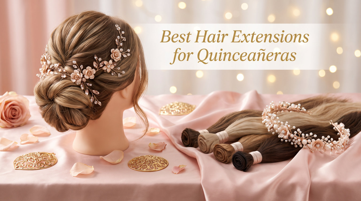 Best Hair Extensions for Quinceañeras