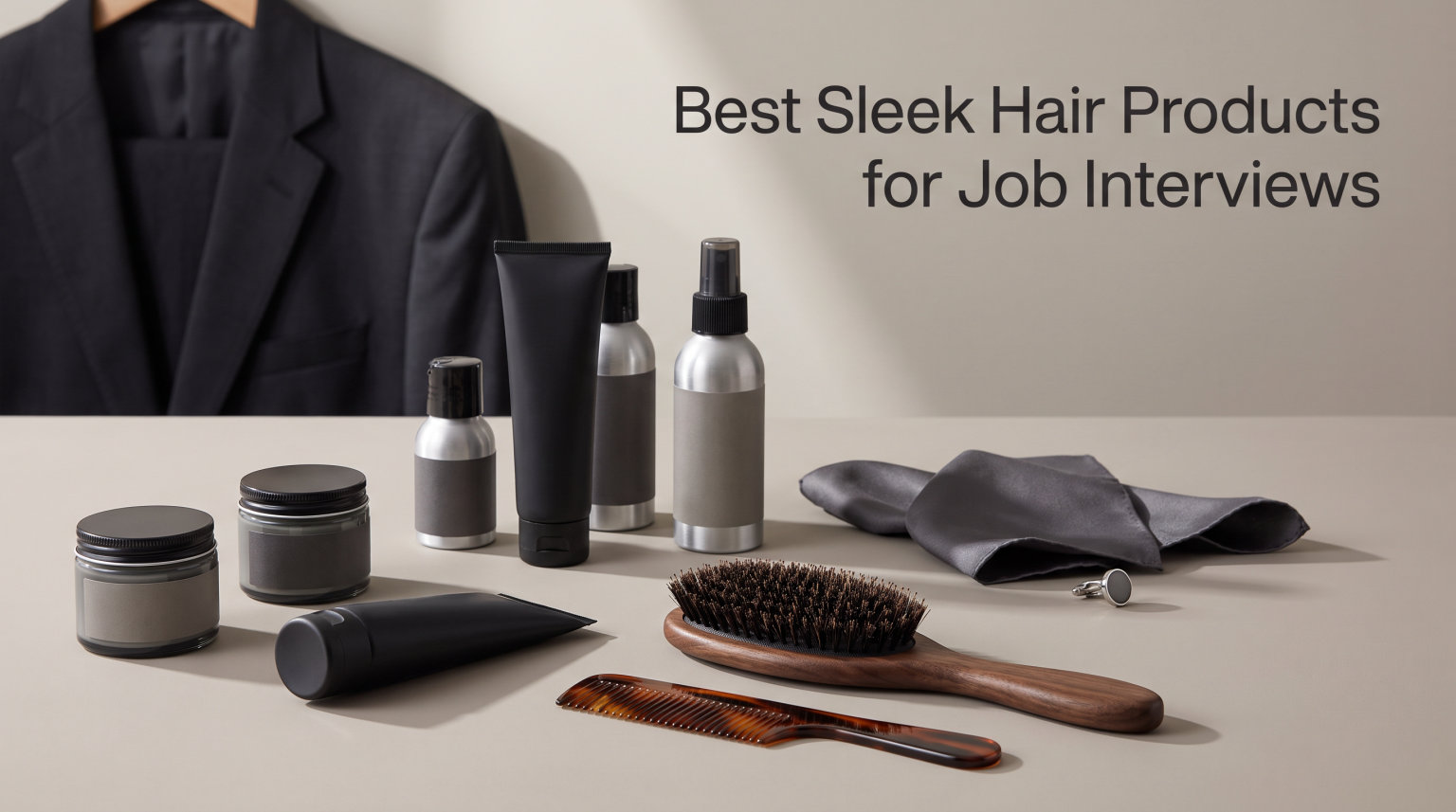 Best Sleek Hair Products for Job Interviews