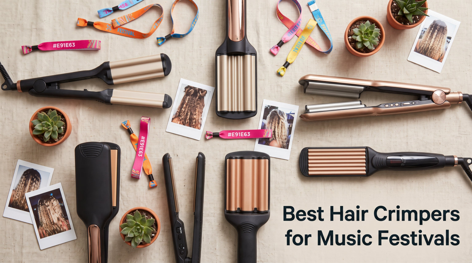 Best Hair Crimpers for Music Festivals