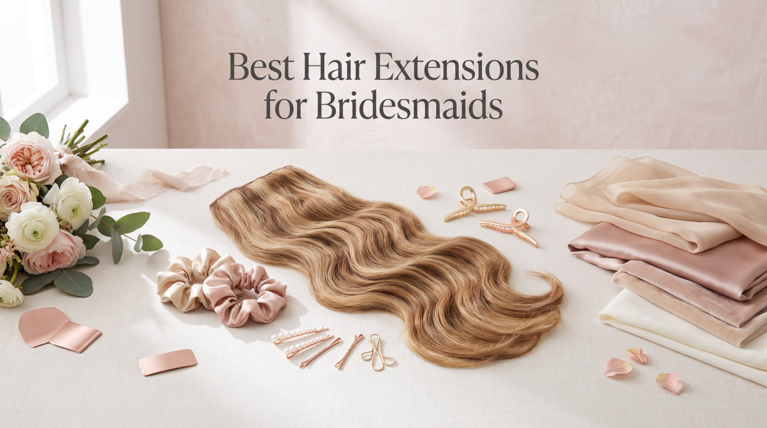 Best Hair Extensions for Bridesmaids