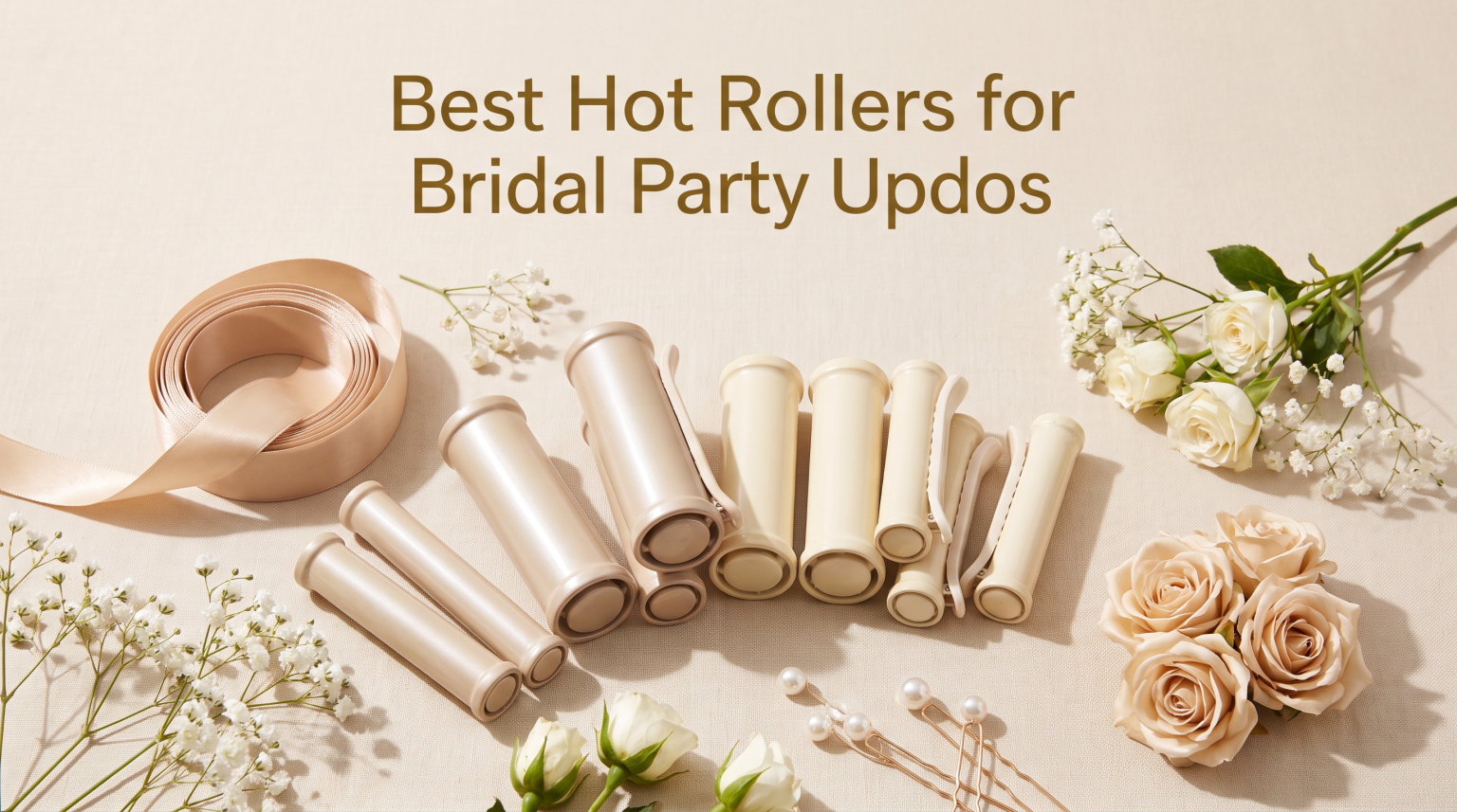 Best Hot Rollers for Bridal Party Updos