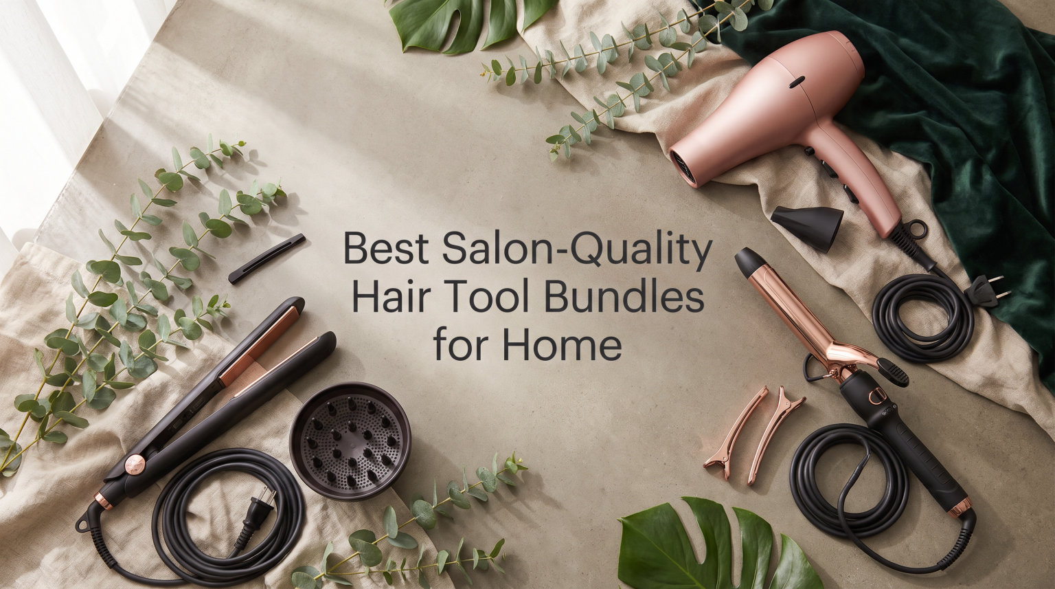 Best Salon-Quality Hair Tool Bundles for Home