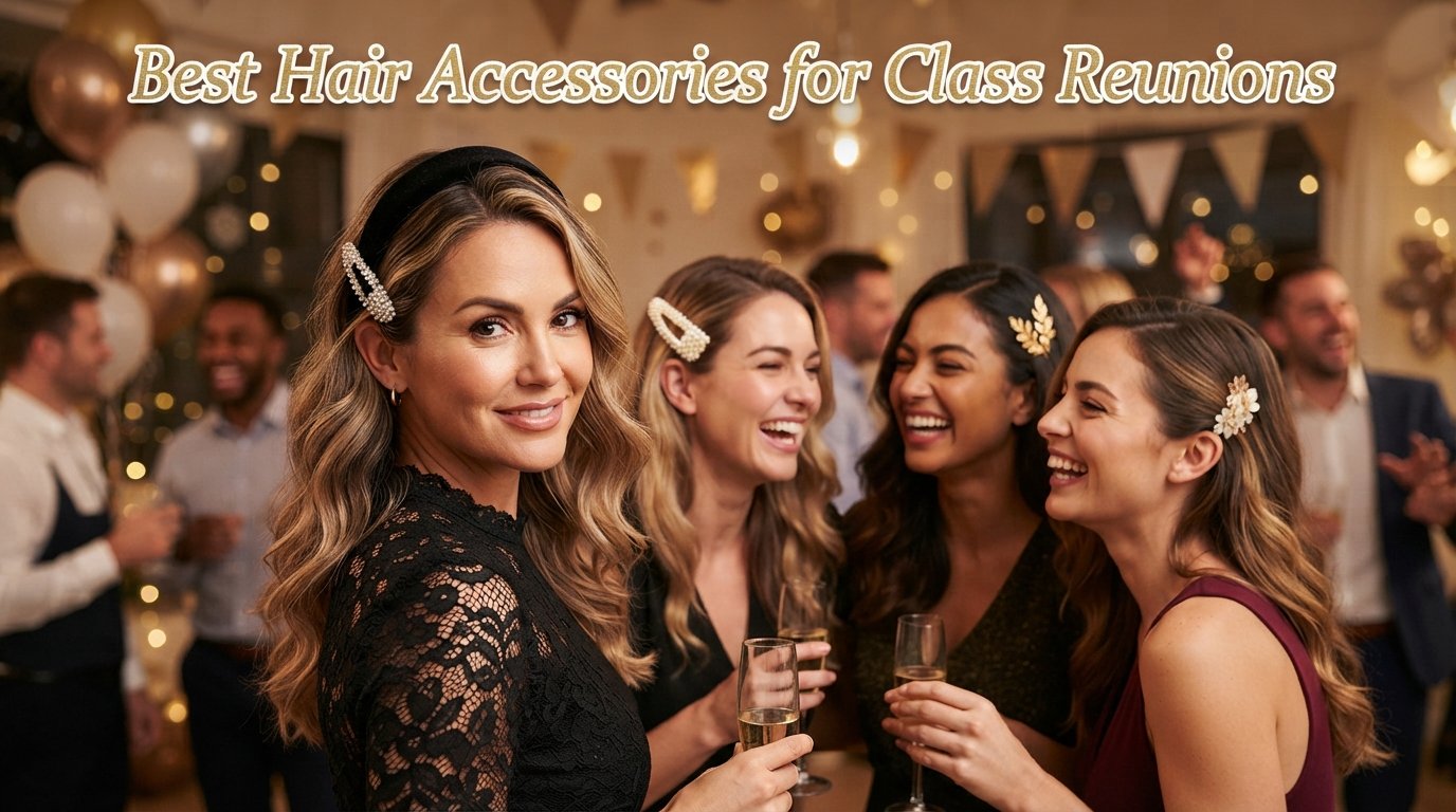 Best Hair Accessories for Class Reunions