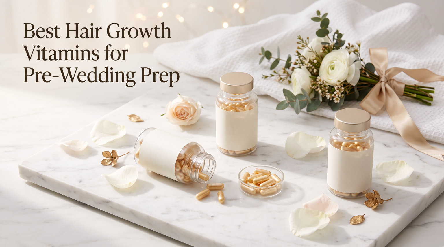 Best Hair Growth Vitamins for Pre-Wedding Prep