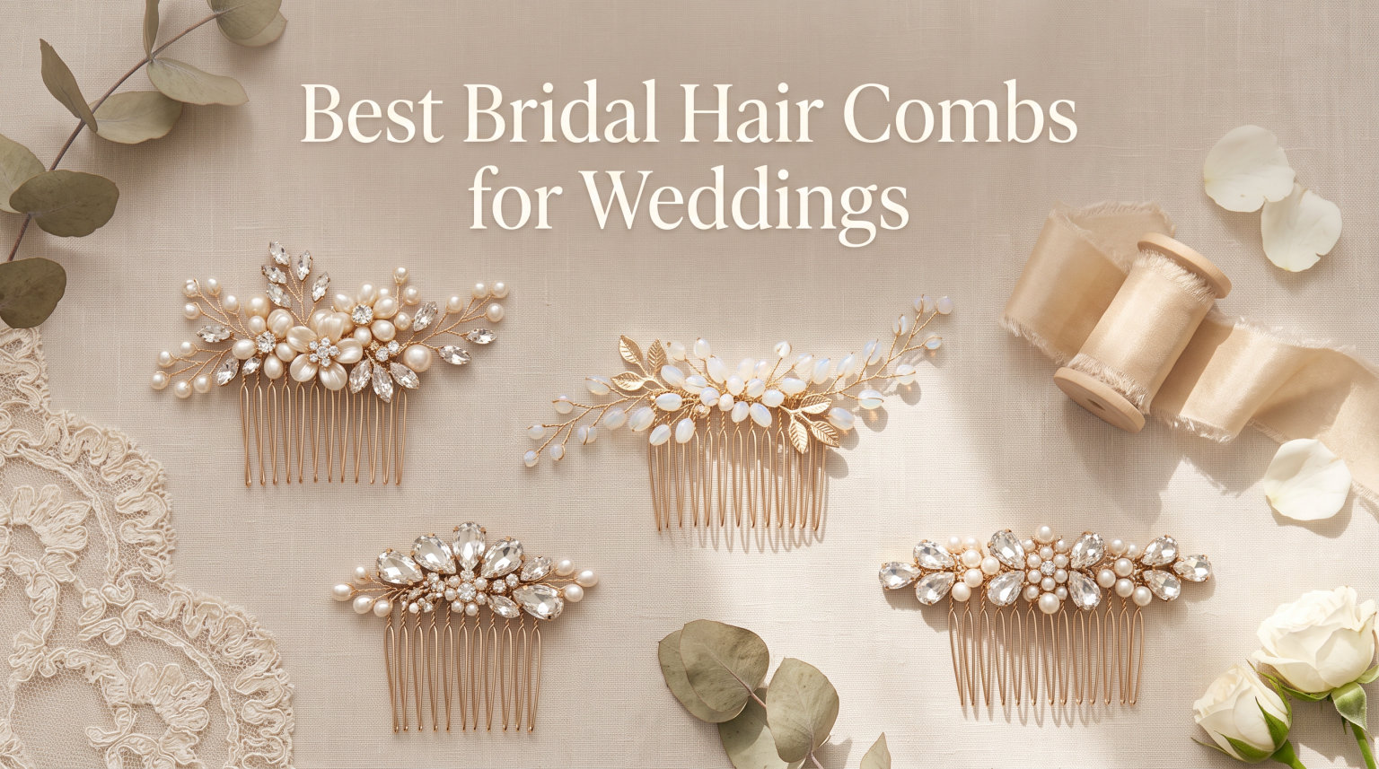 Best Bridal Hair Combs for Weddings