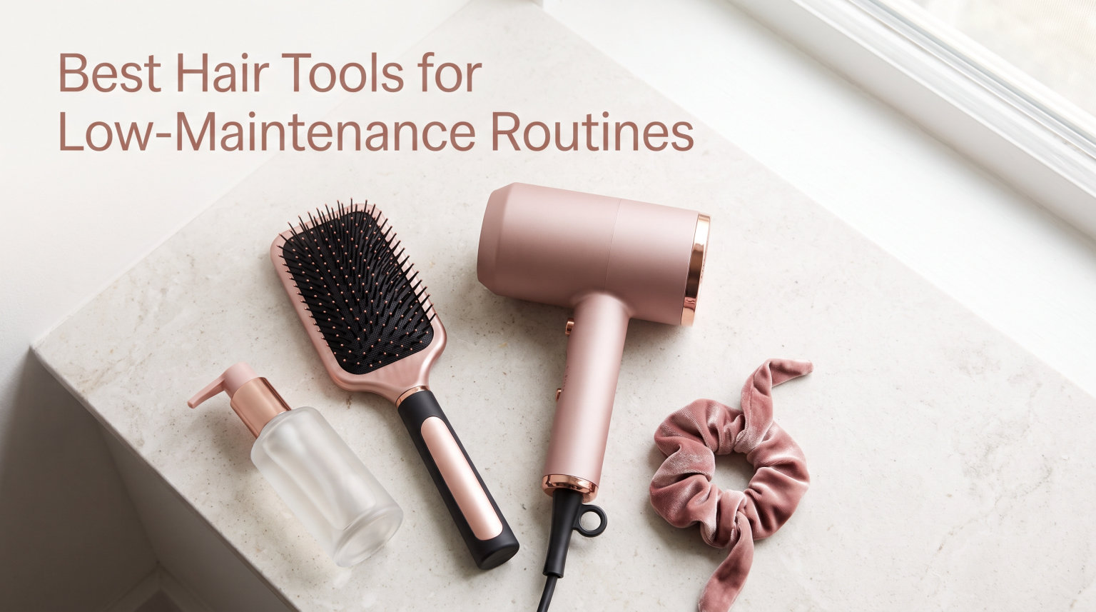 Best Hair Tools for Low-Maintenance Routines