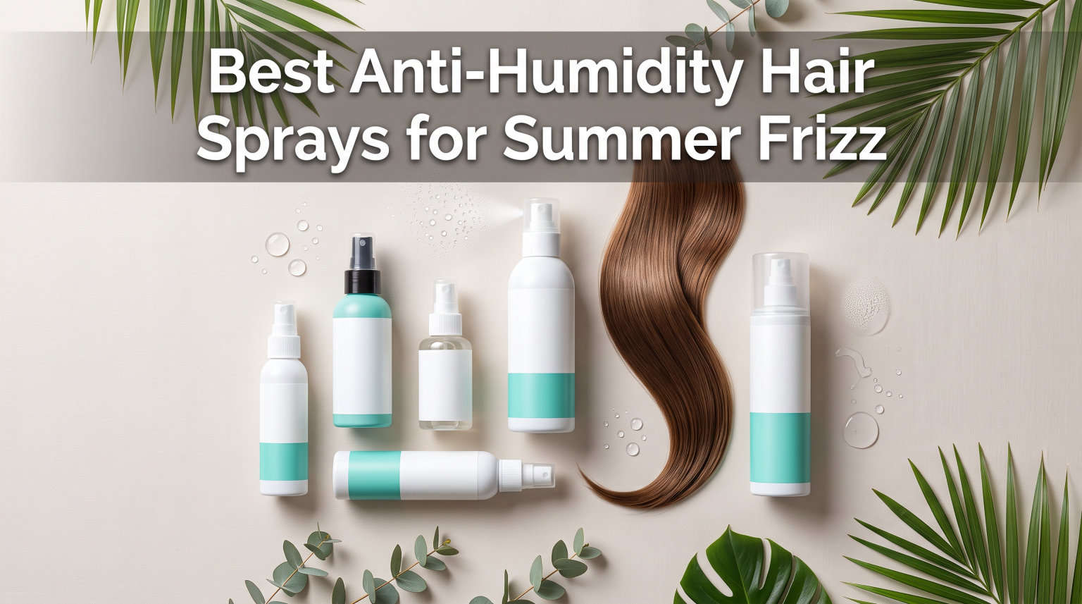 Best Anti-Humidity Hair Sprays for Summer Frizz