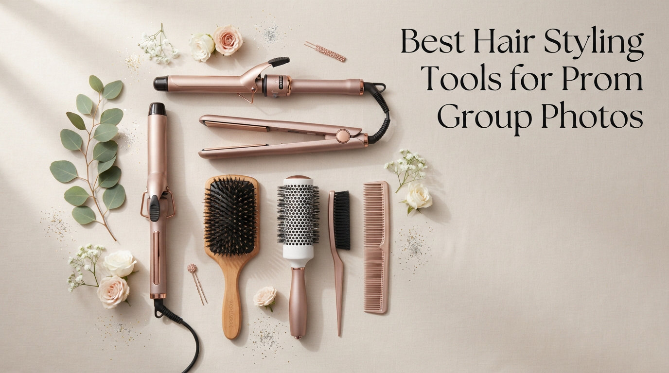 Best Hair Styling Tools for Prom Group Photos