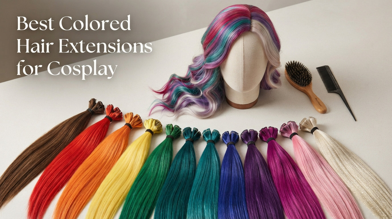 Best Colored Hair Extensions for Cosplay