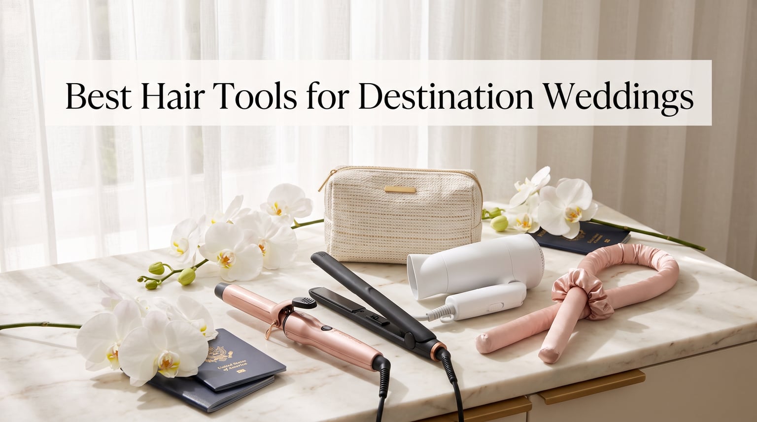 Best Hair Tools for Destination Weddings