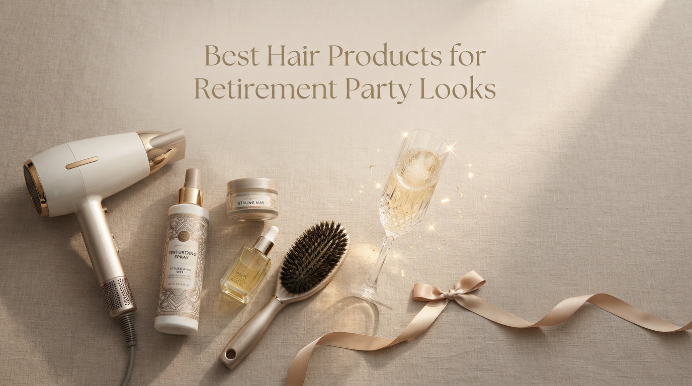 Best Hair Products for Retirement Party Looks