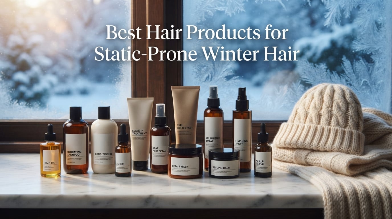 Best Hair Products for Static-Prone Winter Hair