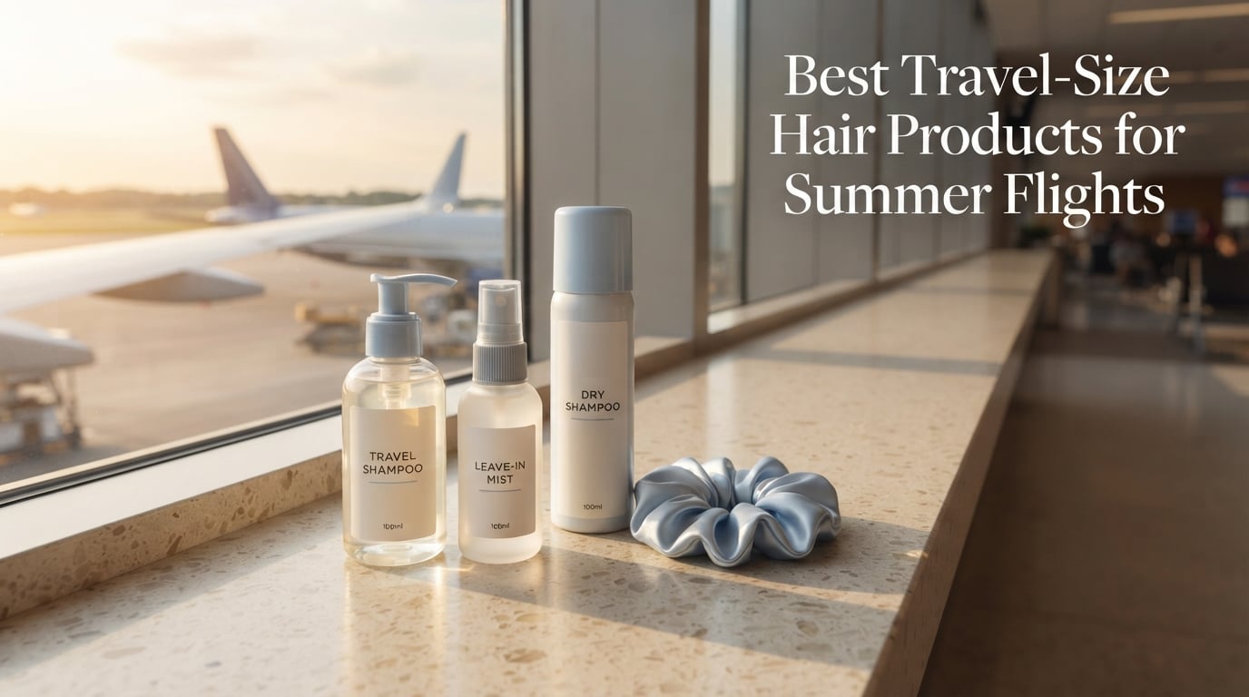 Best Travel-Size Hair Products for Summer Flights