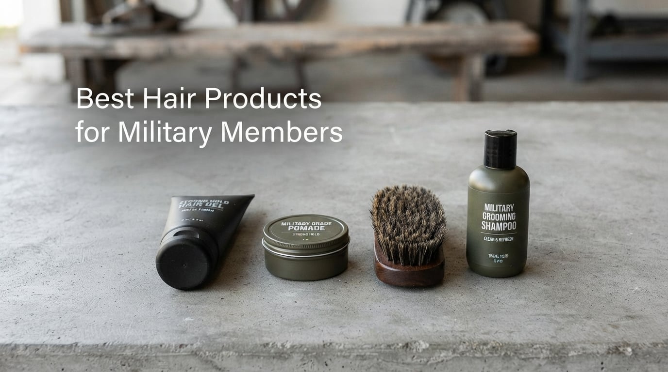 Best Hair Products for Military Members