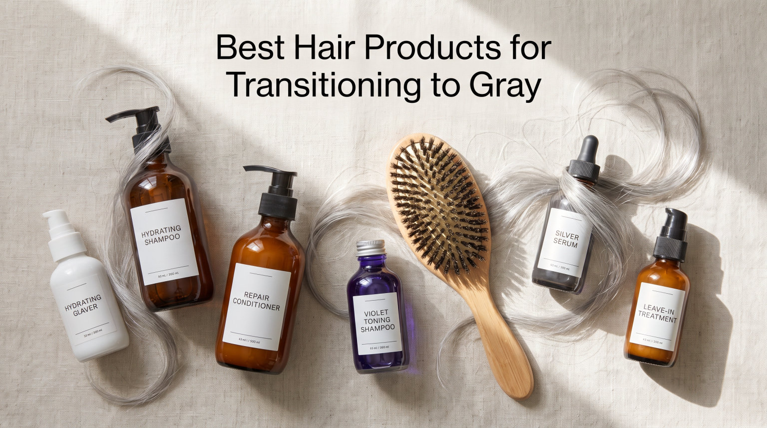 Best Hair Products for Transitioning to Gray