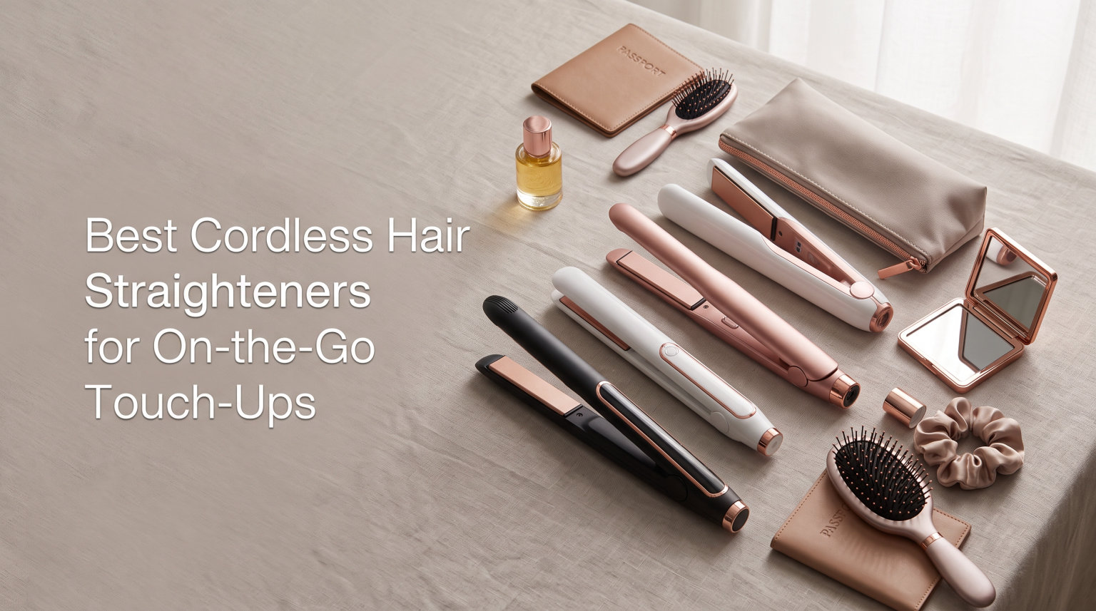 Best Cordless Hair Straighteners for On-the-Go Touch-Ups