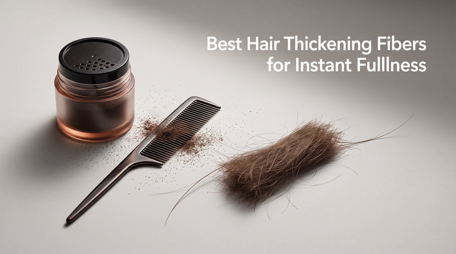 Best Hair Thickening Fibers for Instant Fullness