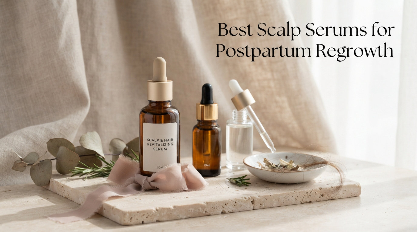 Best Scalp Serums for Postpartum Regrowth
