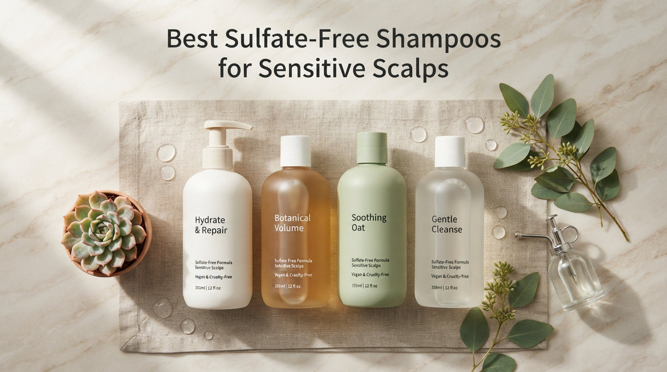 Best Sulfate-Free Shampoos for Sensitive Scalps