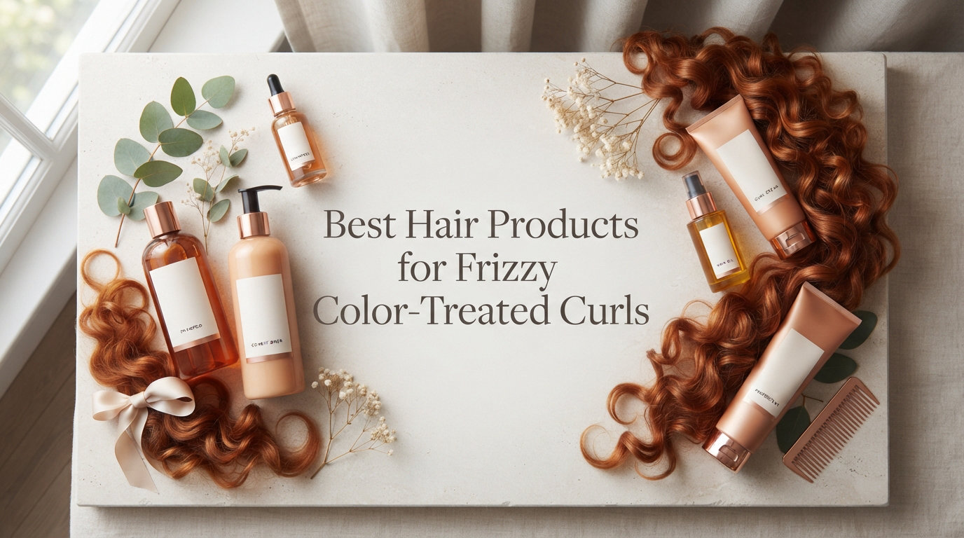 Best Hair Products for Frizzy Color-Treated Curls