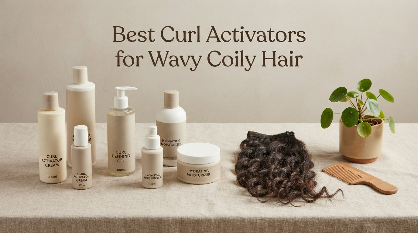Best Curl Activators for Wavy Coily Hair