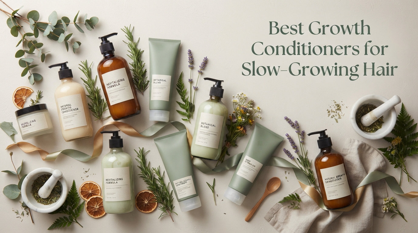 Best Growth Conditioners for Slow-Growing Hair