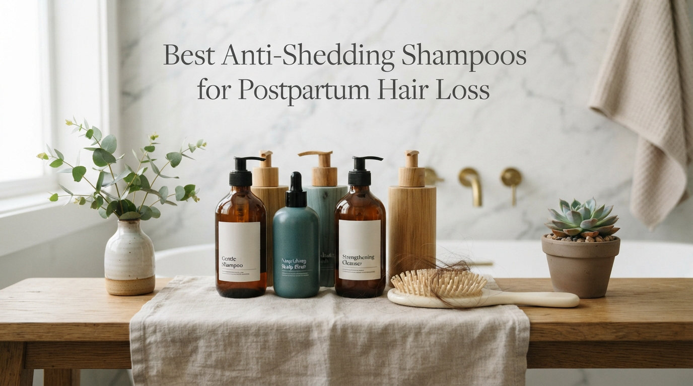 Best Anti-Shedding Shampoos for Postpartum Hair Loss